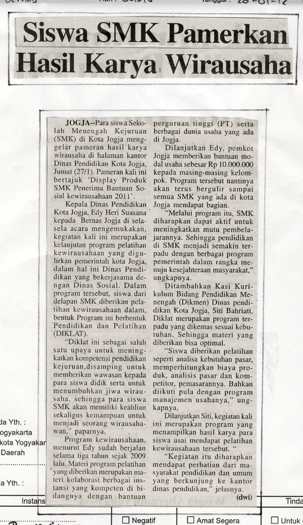 Kliping jogja terbaru